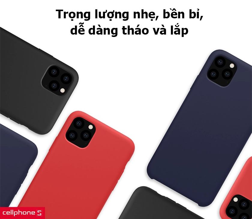 Trọng lượng nhẹ, bền bỉ, dễ dàng tháo và lắp
