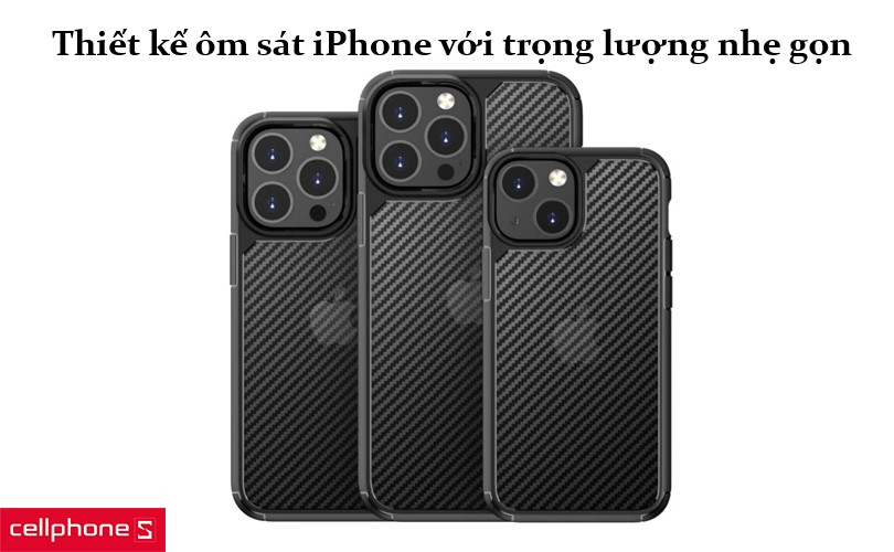 Ốp lưng iPhone 13 Pro Likgus Carbon Armor