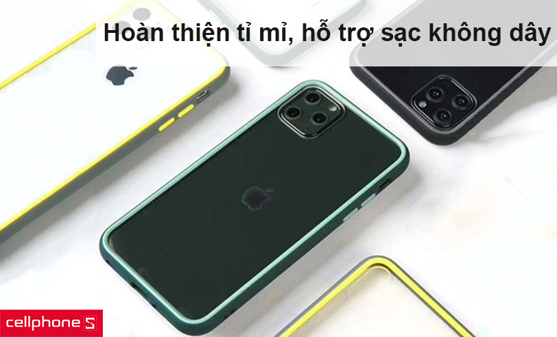 Hoàn thiện tỉ mỉ từng chi tiết, hỗ trợ sạc không dây