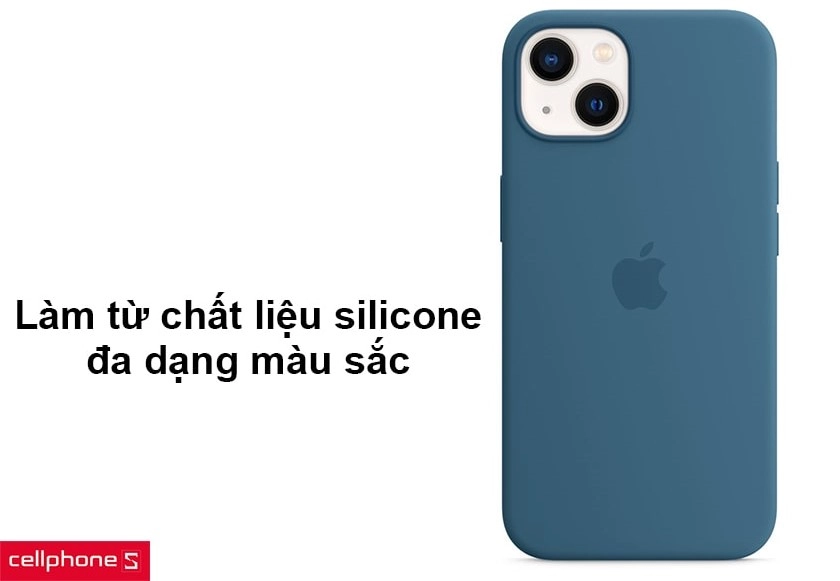 Làm từ chất liệu silicone, đa dạng màu sắc