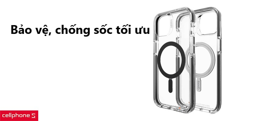 Ốp lưng Magsafe iPhone 13 Gear 4 D3O Santa 