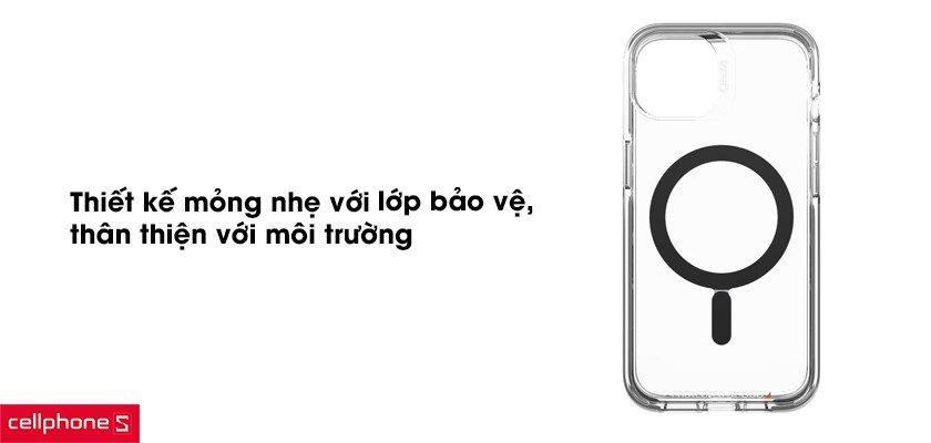 Ốp lưng Magsafe iPhone 13 Gear 4 D3O Santa 