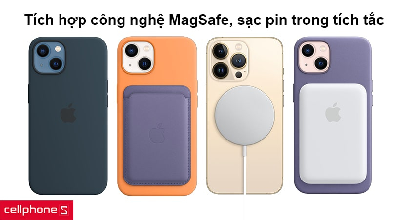 ốp lưng MagSafe iPhone 13 mini Apple Leather Case