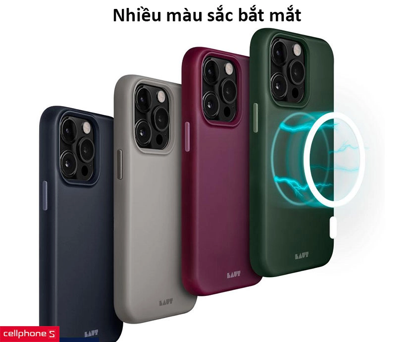 Ốp lưng iPhone 13 Pro Max Laut Huex Matter With Magsafe