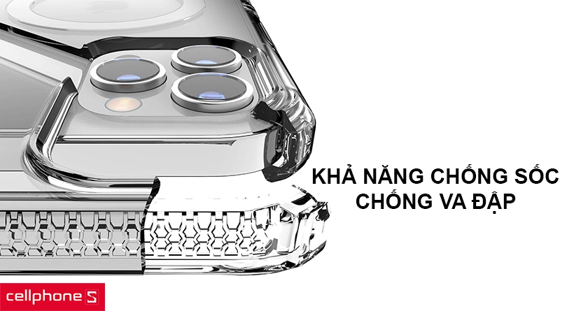 Khả năng chống sốc chống va đập, bảo vệ điện thoại tối ưu
