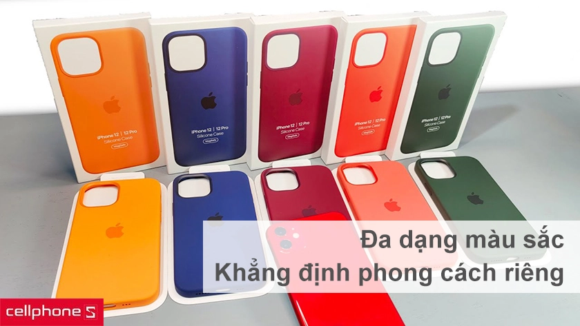 đa dạng màu sắc lựa chọn