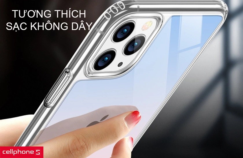 Mặt lưng kính cường lực 9H, chống trầy, chống sốc hiệu quả
