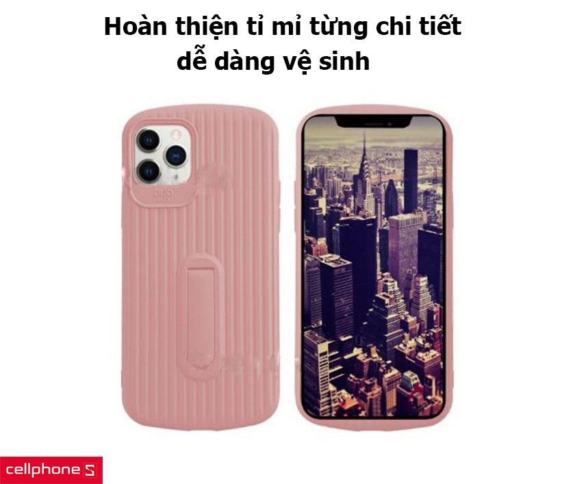 Hoàn thiện tỉ mỉ từng chi tiết, dễ dàng vệ sinh