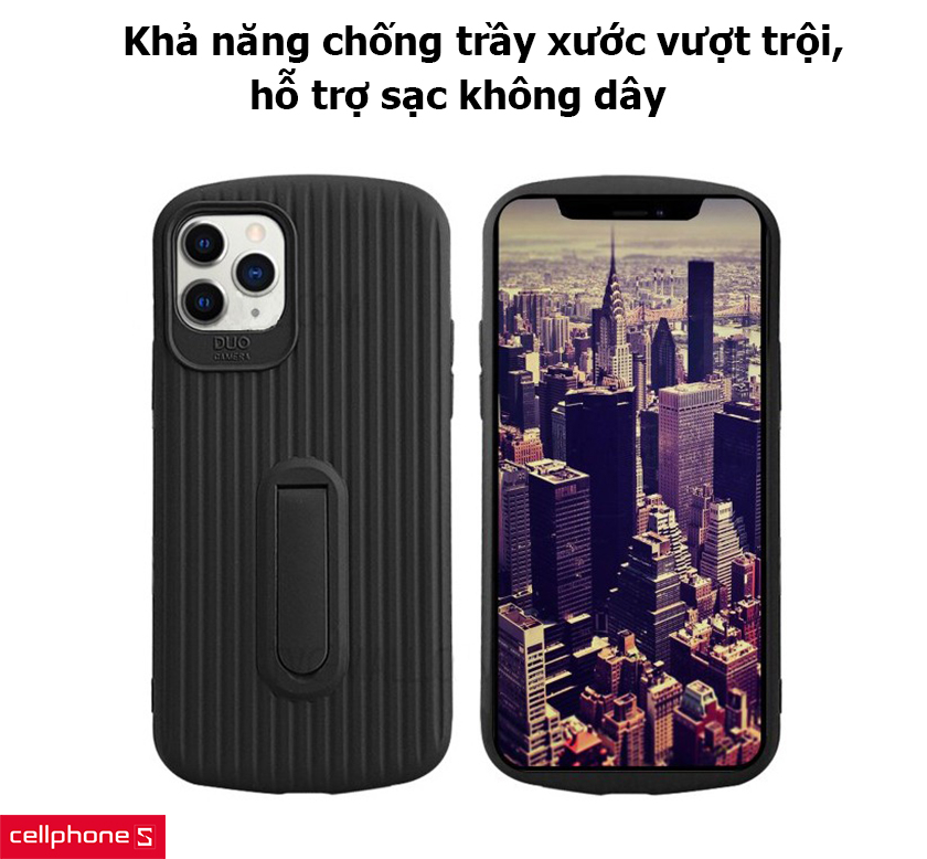 Khả năng chống trầy xước vượt trội, hỗ trợ sạc không dây