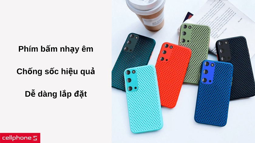 Phím bấm nhạy êm, chống sốc hiệu quả