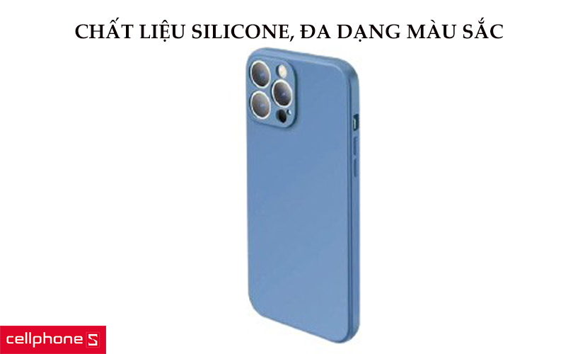 Ốp lưng iPhone 13 Mini KST Silicone Color