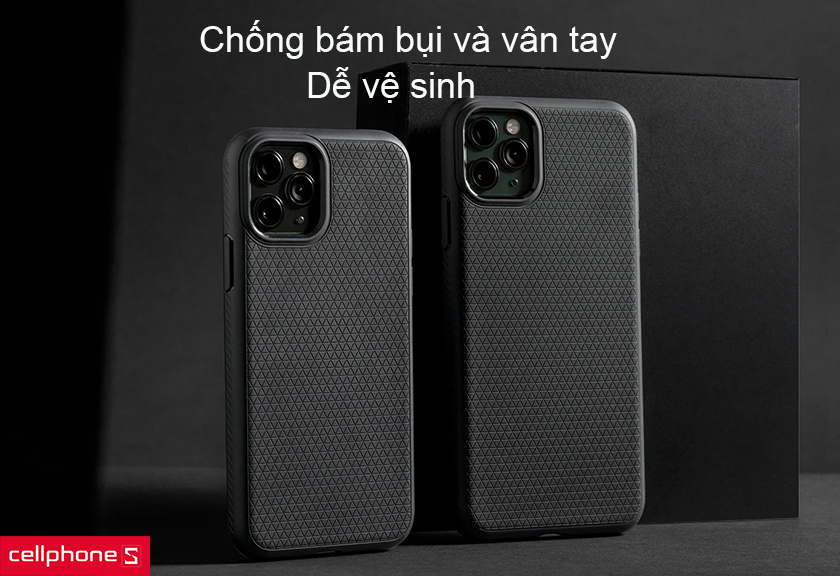 chống bám bụi và vân tay 