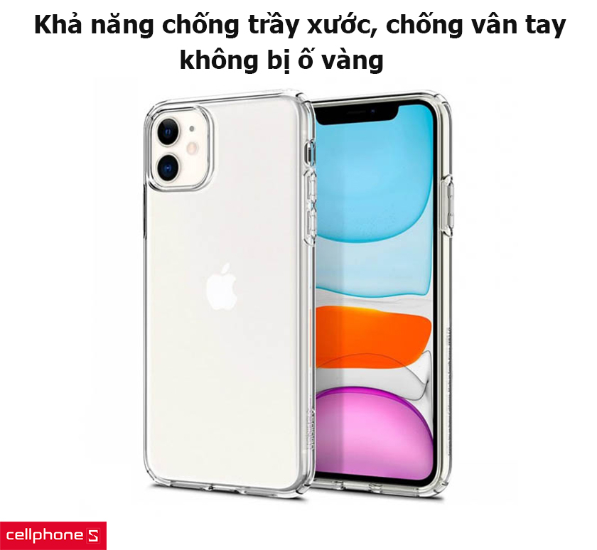 Khả năng chống trầy xước, chống vân tay, không bị ố vàng