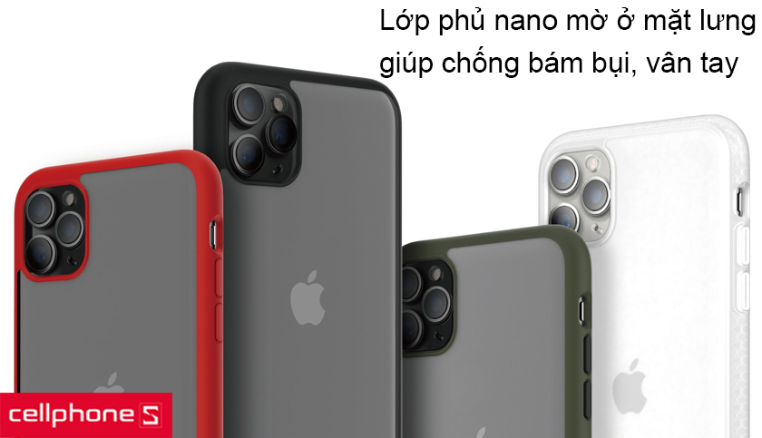 lớp phủ nano mờ chống bụi bẩn