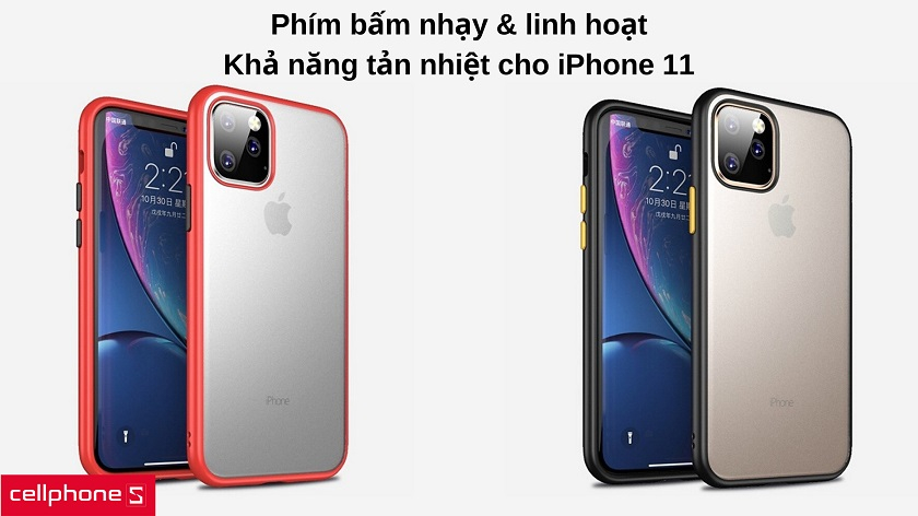 Chống sốc, chống trầy xước hiệu quả và bảo vệ mọi vị trí trên iPhone 11