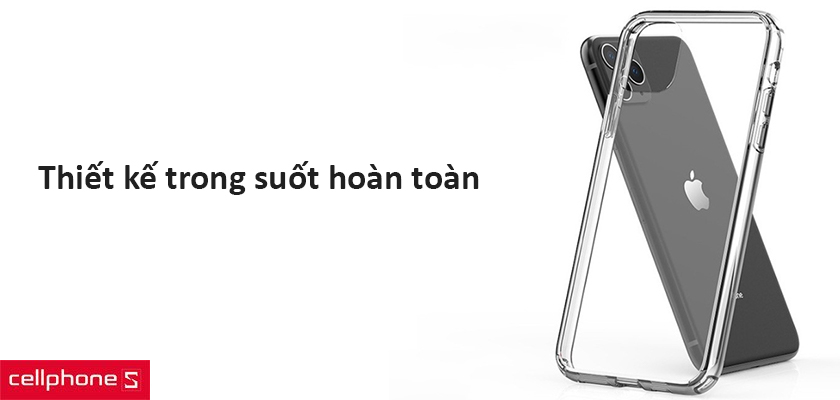 Thiết kế trong suốt toàn bộ giúp show diễn thiết kế của máy