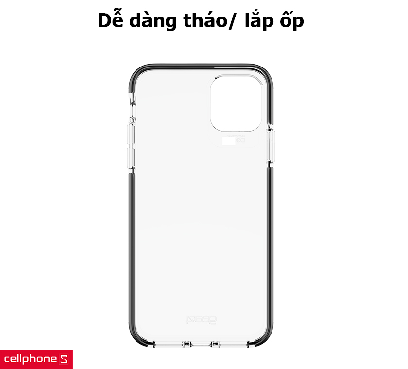 dễ dàng tháo/ lắp ốp