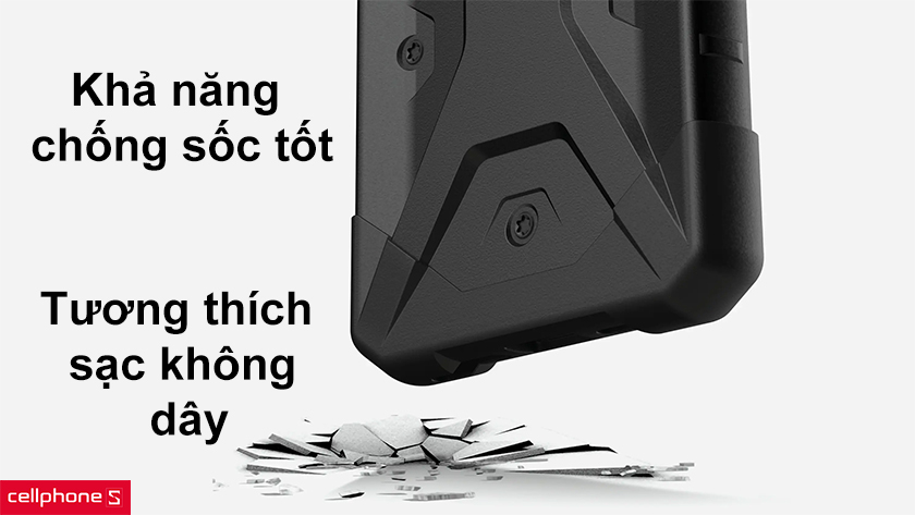 Khả năng chống sốc tốt, tương thích với sạc không dây