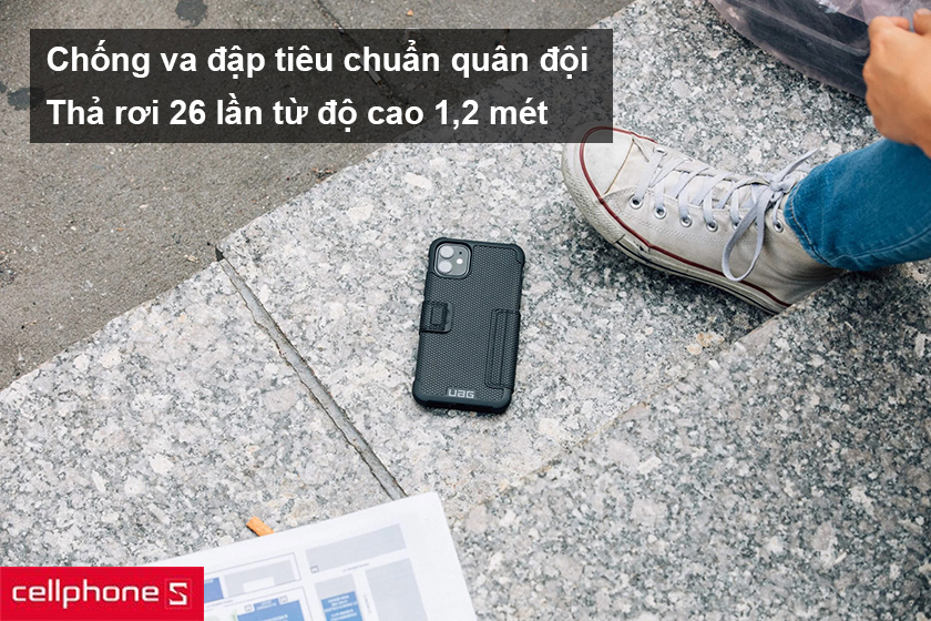 Chống va đập chuẩn quân đội MIL STD 810G-516.6