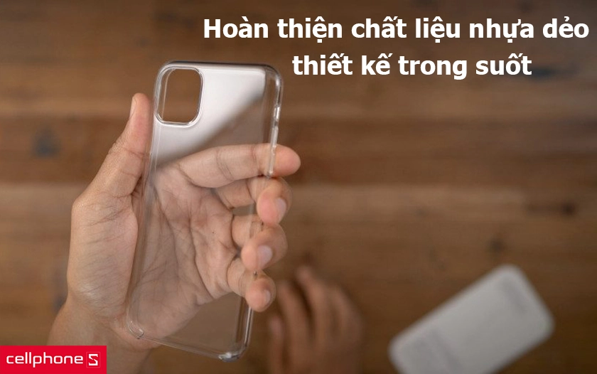 Hoàn thiện chất liệu nhựa dẻo TPU trong suốt