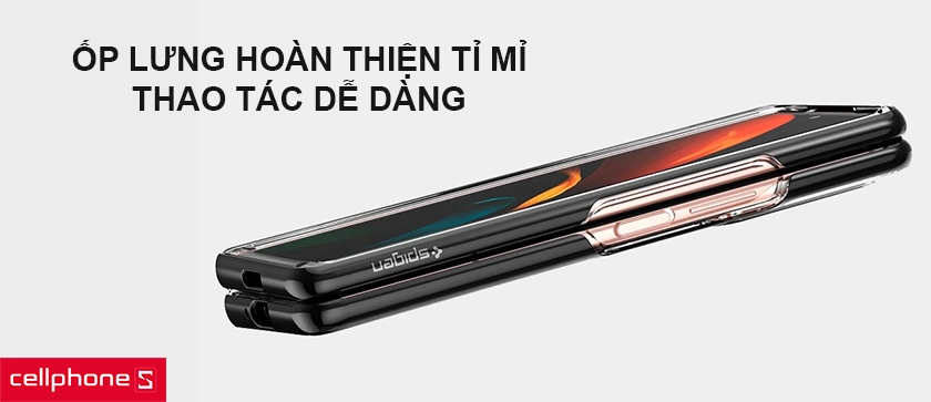 Ốp lưng hoàn thiện tỉ mỉ, không ảnh hưởng đến chức năng máy