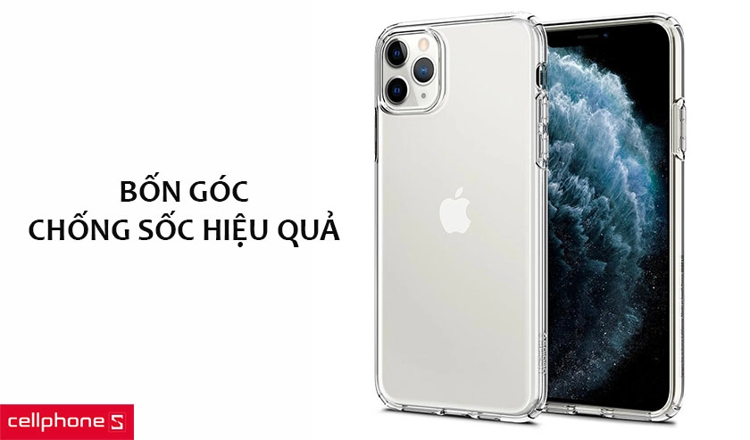 Bốn góc chống sốc hiệu quả