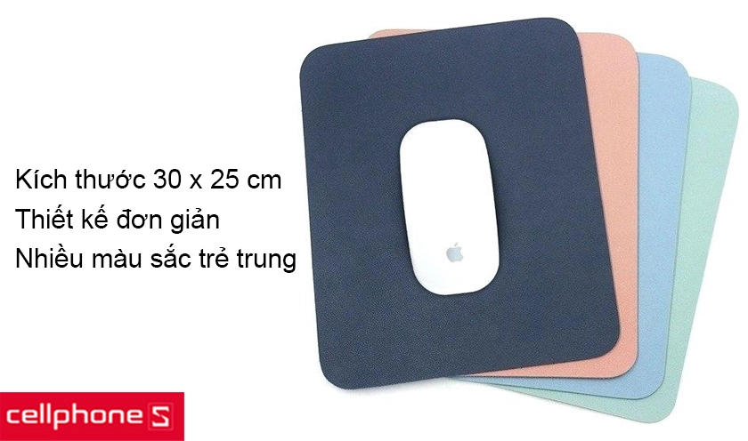 Thiết kế đơn giản, mỏng nhẹ và nhiều màu sắc