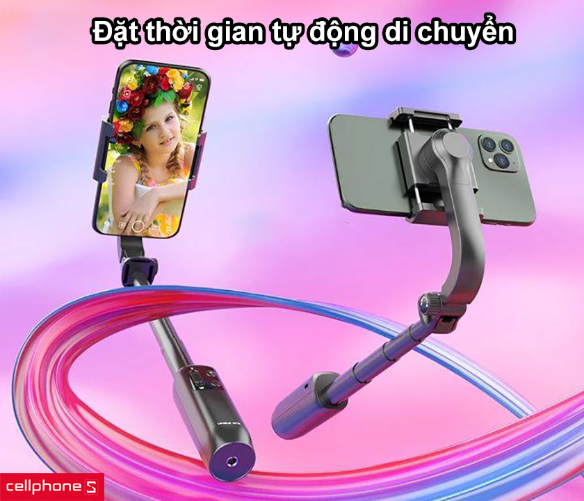 đặt thời gian tự động di chuyển