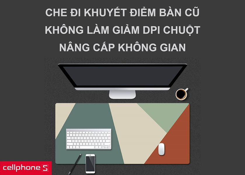 Che đi khuyết điểm của bàn cũ cùng khả năng nâng cấp không gian sang trọng