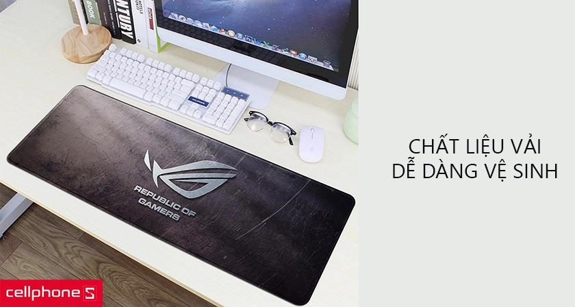 Chất liệu vải chống ẩm ướt, dễ dàng vệ sinh