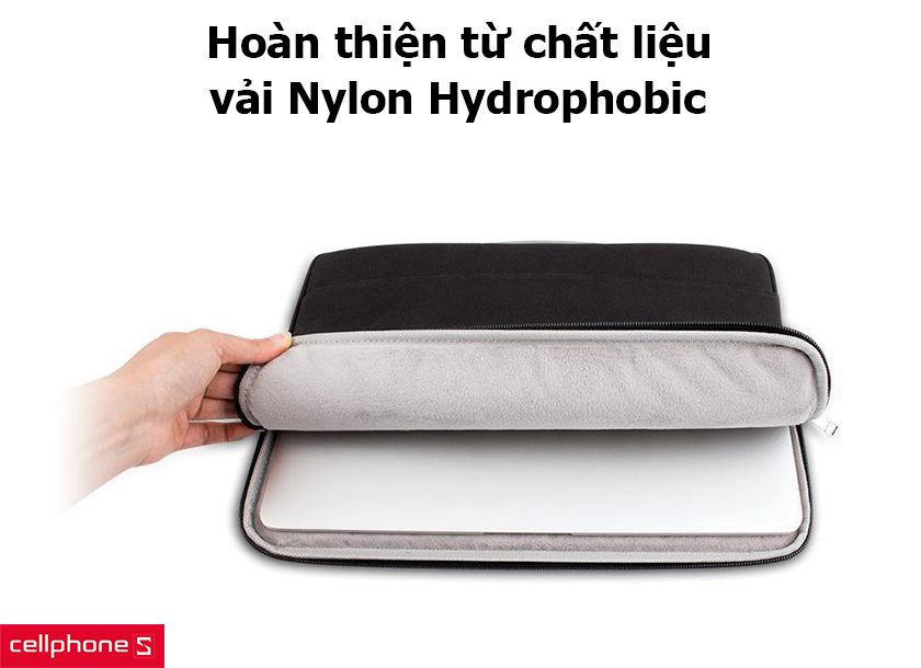 chất liệu vải Nylon Hydrophobic