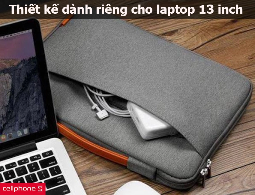 Thiết kế dành riêng cho laptop 13 inch