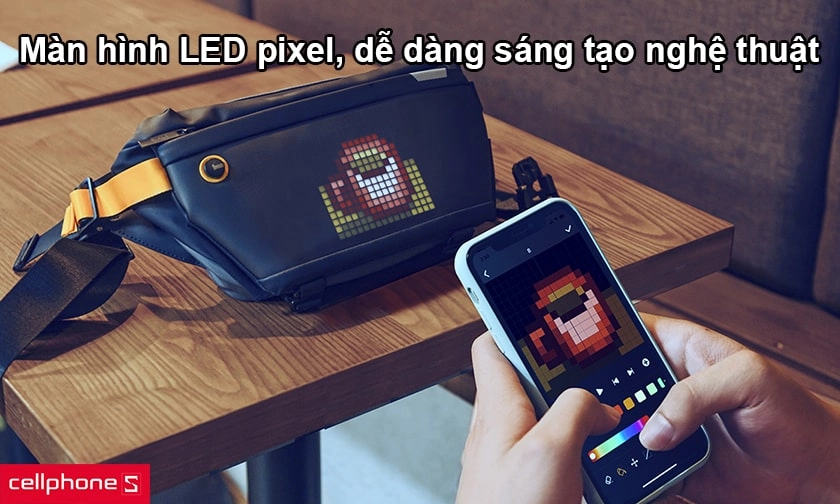 Màn hình LED pixel, dễ dàng sáng tạo nghệ thuật