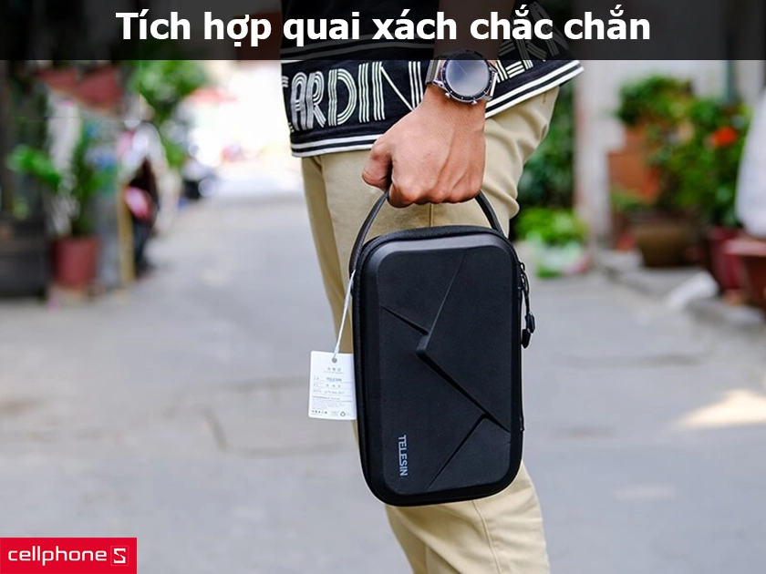 Tích hợp quai xách, hai ngăn lớn đựng đồ cần thiết