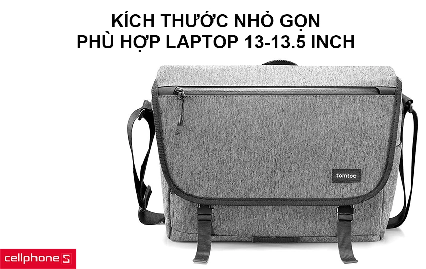 Kích thước 37.49 x 29.01 x 19.61 cm, quai đeo mềm mại và bền chắc