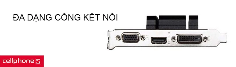 Đa dạng cổng kết nối, âm thanh và hình ảnh chất lượng cao