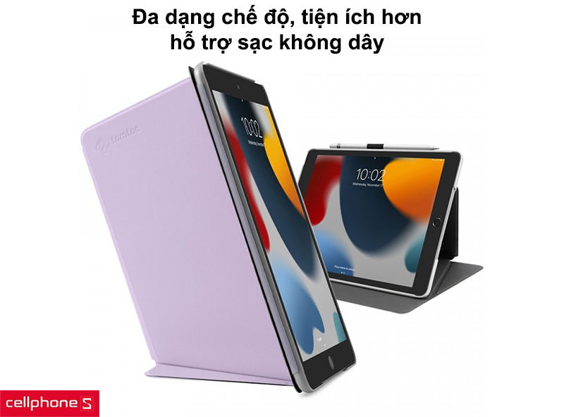 Hỗ trợ sạc không dây tiện lợi