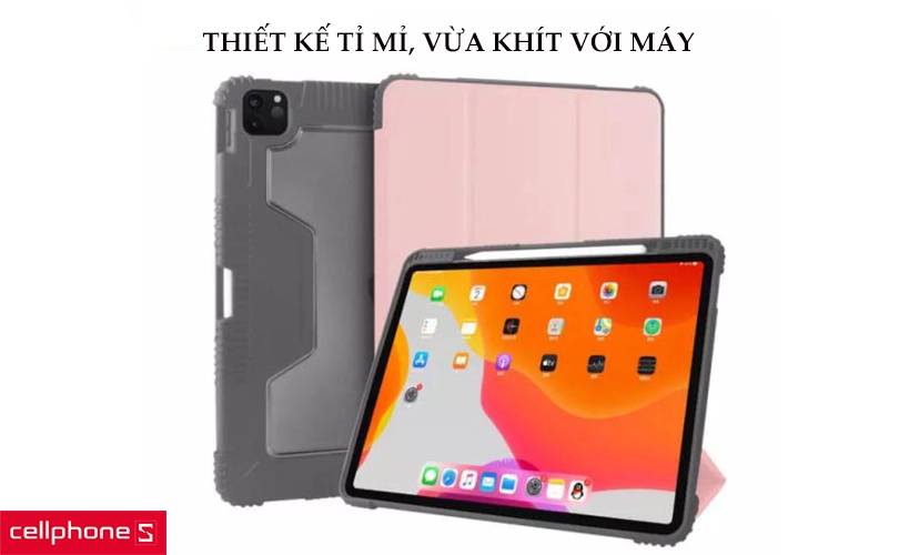 Bao da Mutural Design Folio cho Apple iPad Pro 11 2021
