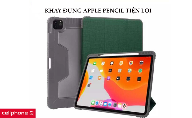 Bao da Mutural Design Folio cho Apple iPad Pro 11 2021