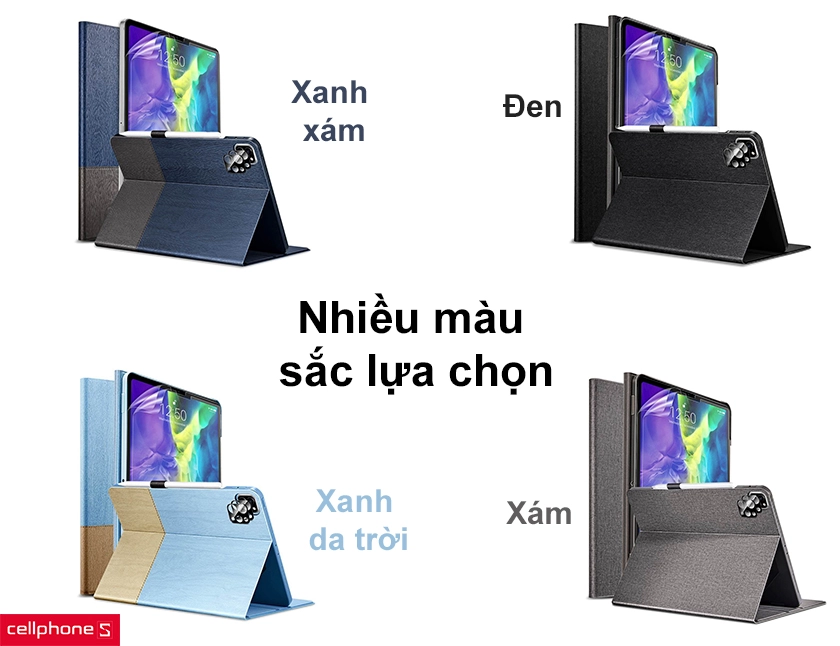 nhiều màu sắc lựa chọn cho một phiên bản