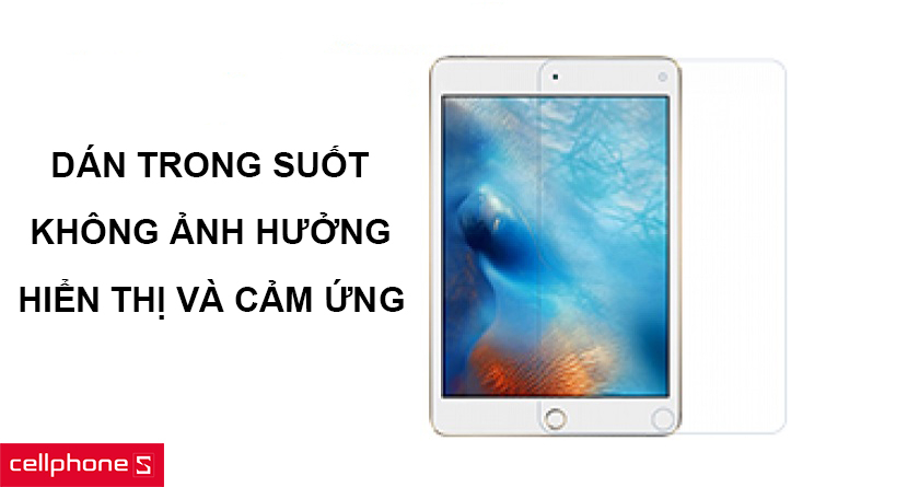 hoàn toàn không ảnh hưởng đến độ nhạy của cảm ứng