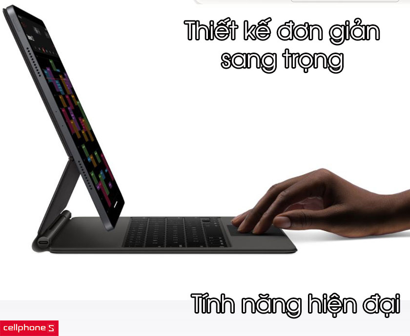 Bàn phím Magic Keyboard + Trackpad iPad Pro 12.9 2021
