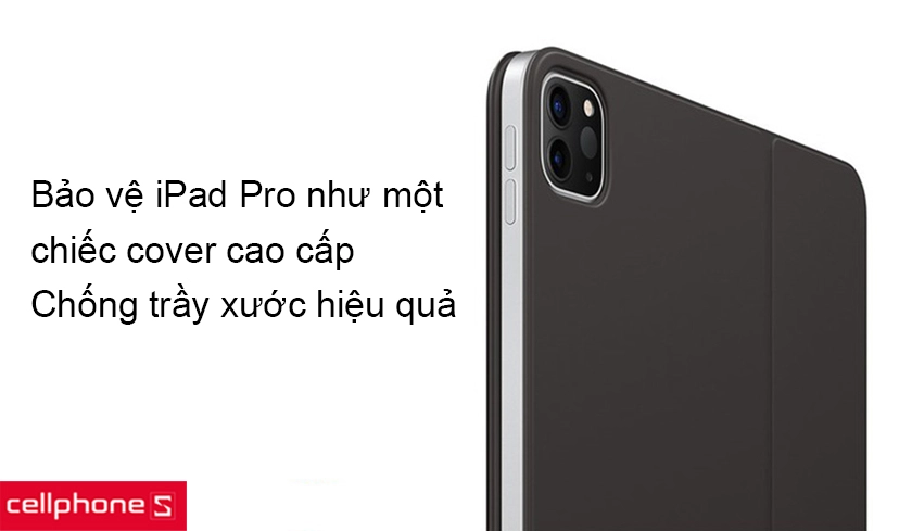 Bảo vệ cho iPad Pro 12.9 2020 tựa như một chiếc bao da
