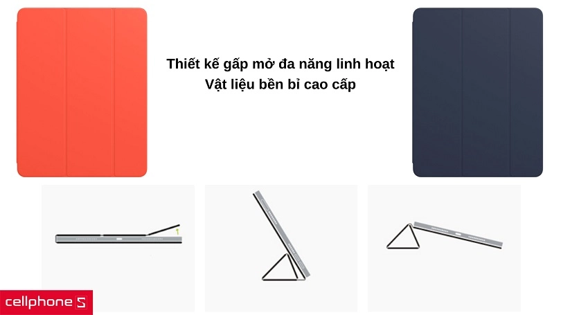 Thiết kế gấp mở đa năng, làm từ chất liệu cao cấp