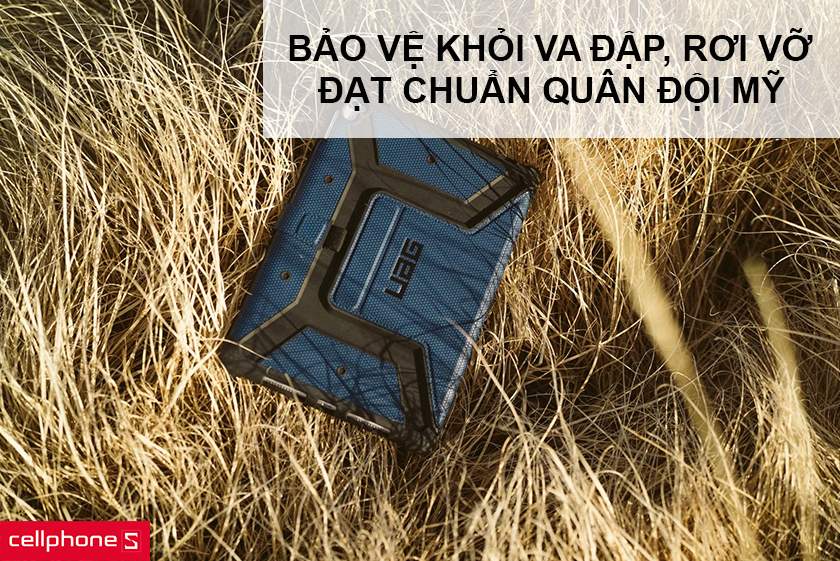 Chống sốc chuẩn quân đội Mỹ, chống bám bụi và vân tay