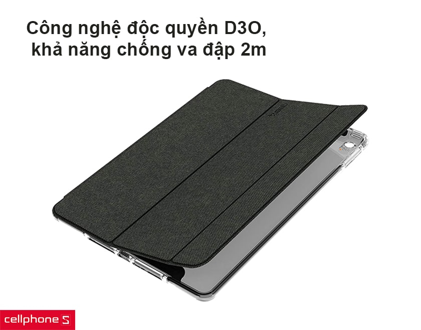 Công nghệ độc quyền D3O, khả năng chống va đập 2m