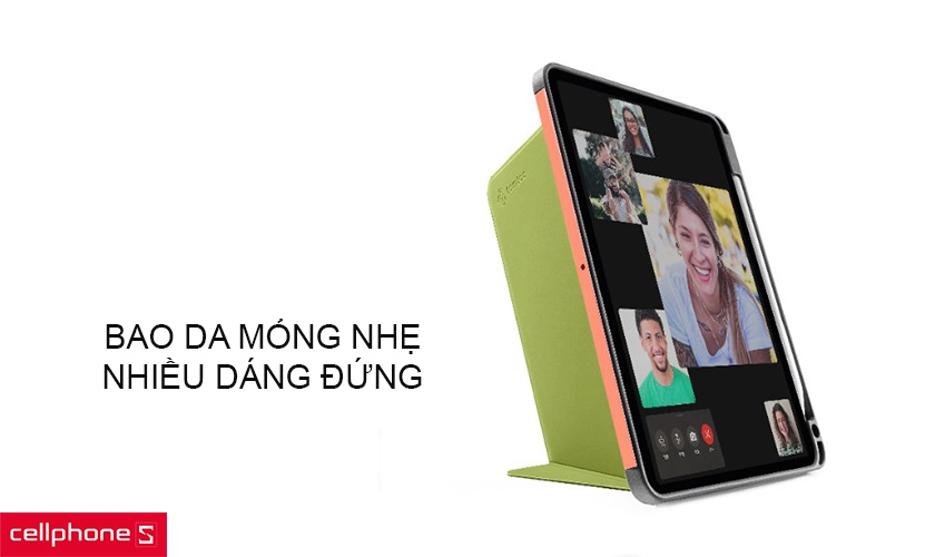 Bao da mỏng nhẹ, nhiều dáng đứng