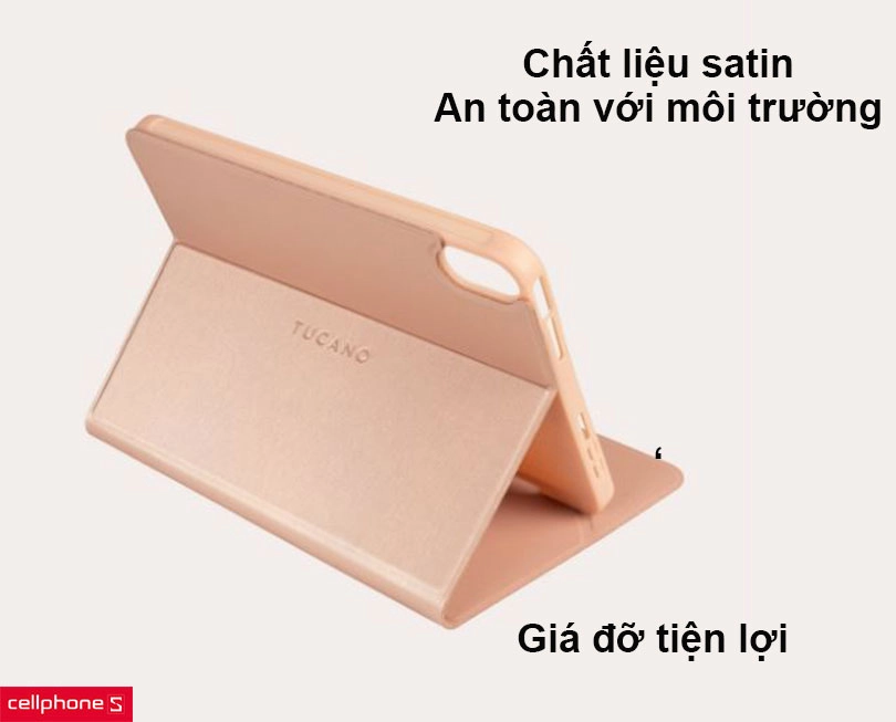 Bao da iPad mini 6 Tucano Metal