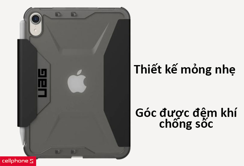 Bao da iPad Mini 6 UAG chống sốc Plyo
