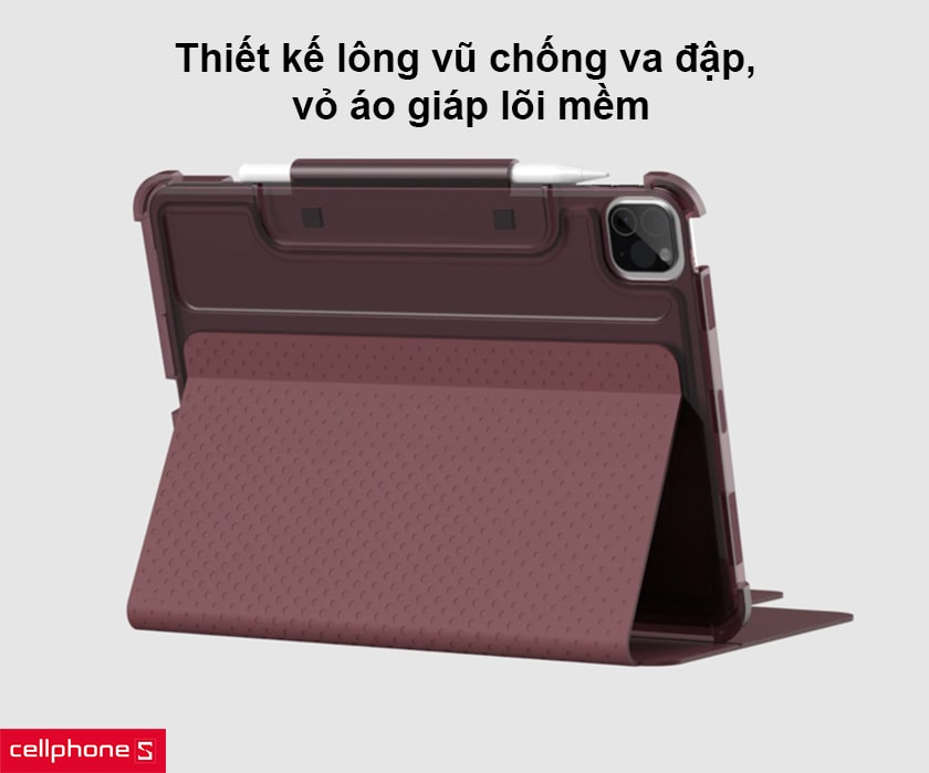 bao da chống sốc UAG Lucent cho iPad Pro 12.9 2021
